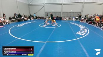 100 lbs Round 3 (8 Team) - Lilly Breeden, Missouri Ice vs Alicia Hansen, Utah