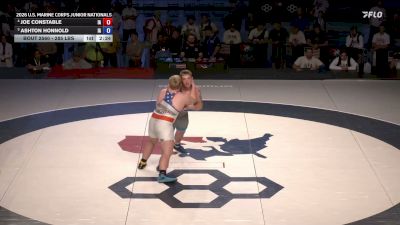 285 lbs 1st Place Match - Joe Constable, Iowa vs Ashton Honnold, Iowa