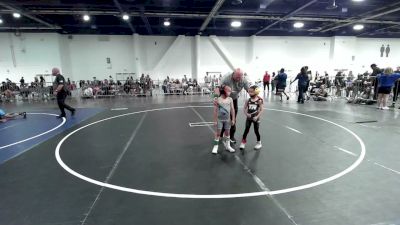 42 lbs Semifinal - Nazareth Vela, Top Rank Hammers vs Carson Bailey, Stout Wr Ac