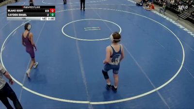 106 lbs Finals (8 Team) - Blake Eddy, Grand Island vs Cayden Engel, Lincoln East