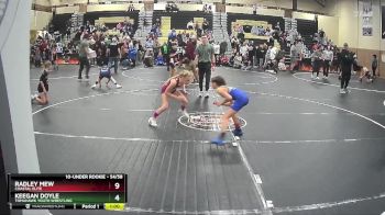 75 lbs 3rd Place Match - Weston Geiger, Cane Bay Cobras vs Aria Bushaw, Carolina Reapers