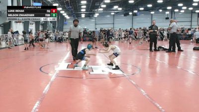 52 lbs Round 5 - 3:00pm Friday - Nelson Zwanziger, POWA vs Luke Rehak, PA Gold