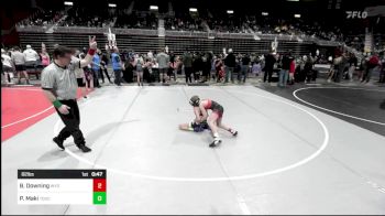 82 lbs Consolation - Bronk Downing, Wyoming Underground vs Pierce Maki, Touch Of Gold WC