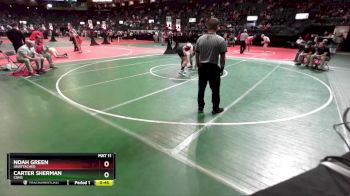 177 lbs Cons. Round 3 - Noah Green, Unattached vs Carter Sherman, CGN3