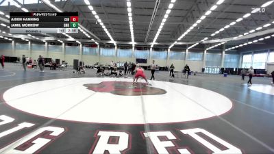 197 lbs Round 4 - Aiden Hanning, Cornell vs Jamil Morrow, George Mason