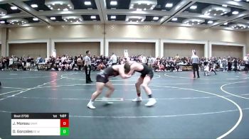 175 lbs Round Of 128 - Josh Moreau, Unattached vs Diego Gonzales, EC Wolfpack