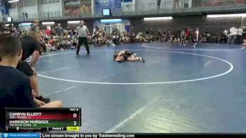 95 lbs Round 1 (8 Team) - Camdyn Elliott, Well Trained vs Harrison Murdock, The Big MF Purge