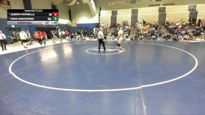 197 lbs Semifinal - Joseph Petrella, Baldwin Wallace vs John Santowski, Washington & Lee