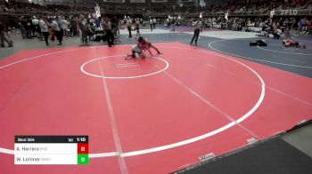 150 lbs Rr Rnd 3 - Alex Herrera, Pikes Peak Warriors vs Wylee Lorimor, Western Slope Elite