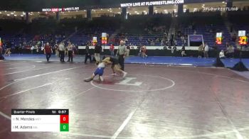 126 lbs Quarterfinal - Nore Mendes, Weymouth vs Matthew Adams, Salem