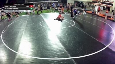 65-71.6 lbs Champ. Round 3 - Dusty Wilson, Oregon vs Blakelee Turner