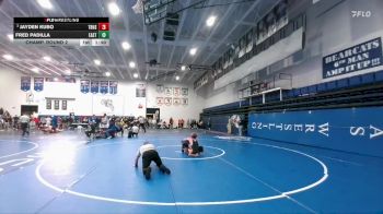 106 lbs Champ. Round 2 - Jayden Kubo, Thunder Basin High School vs Fred Padilla, Cheyenne East