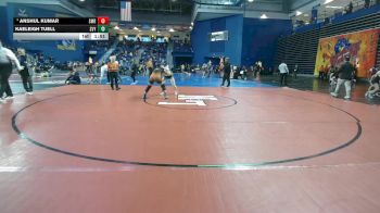 145 lbs Quarterfinal - Kaeleigh Tuell, Senaca Valley vs Anshul Kumar, Somerville