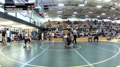 190 lbs Cons. Round 2 - Gavin Hans, New Philadelphia vs Andreas Mikaelian, Brunswick