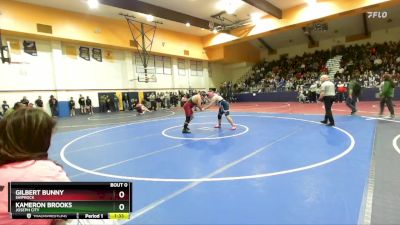 215 lbs Round 5 - Kameron Brooks, Joseph City vs Gilbert Bunny, Shiprock