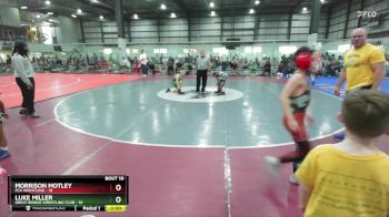80 lbs Round 4 (6 Team) - Morrison Motley, FCA WRESTLING vs Luke Miller, GREAT BRIDGE WRESTLING CLUB