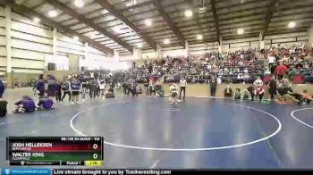 116 lbs Cons. Round 7 - Walter King, Clearfield vs Josh Helleksen, Northridge