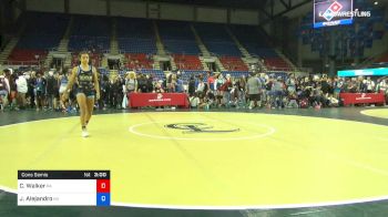 106 lbs Cons Semis - Caitlyn Walker, Pennsylvania vs Jenavi Alejandro, Nevada