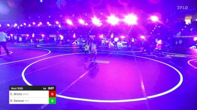 Consolation - Eleanor Wicks, Wrecking Crew vs Raylee Salazar, Wlv Jr Wrestling