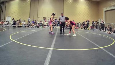 123 lbs Consi Of 32 #1 - Malak Azzaloualidine, Temecula Valley HS vs Amanda Gallegos, Pounders WC