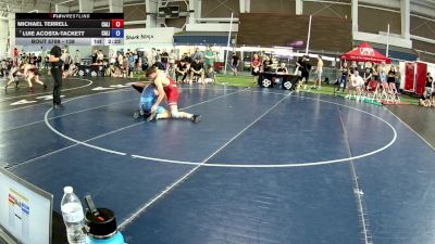 138 lbs Semis - Michael Terrell, California vs Luie Acosta-Tackett, California
