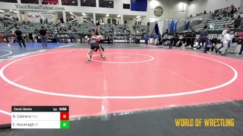 98 lbs Consolation - Bertha Cabrera, Pride Wrestling vs Ella Kavanagh, Nevada Elite