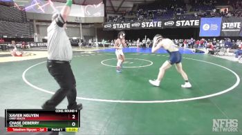 3A 144 lbs Cons. Round 4 - Xavier Nguyen, Chief Sealth vs Chase Deberry, Arlington