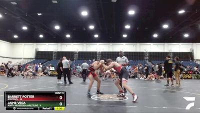 167 lbs Round 3 (4 Team) - Barrett Potter, Dogtown vs Jaime Vega, North Henderson Wrestling