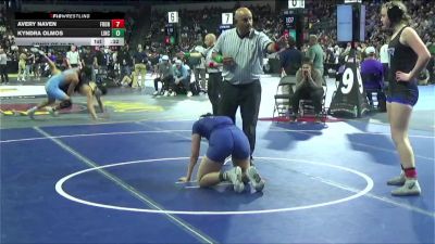 145 lbs Consi Of 16 #2 - Avery Naven, Frontier (CS) vs Kyndra Olmos, Lincoln (CC)