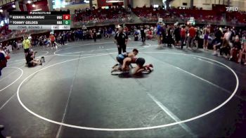 132 lbs Cons. Round 2 - Ezekiel Krajewski, Waverly Wrestling Club vs Tommy Geldes, MWC Wrestling Academy