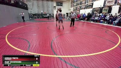 139-145 A Round 1 - Raef Woodward, Lutheran vs Adrian Treto, Chaparral