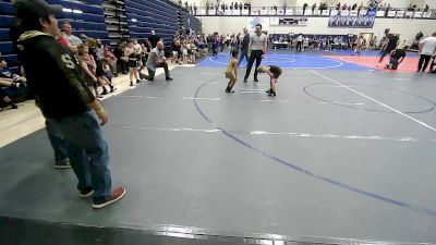 60 lbs Round Of 16 - Zachary Nikel, Rogers Iron Wrestling vs Beau Fisher, Salina Wrestling Club