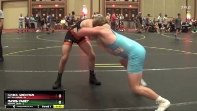 170 lbs Round 2 (6 Team) - Brock Goodman, Mat Assassins vs Mason Fahey, Revival Gray