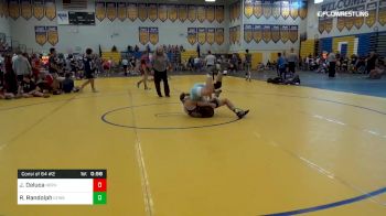 132 lbs Consi Of 64 #2 - Joe Deluca, Hernando vs Ransom Randolph, CFWA