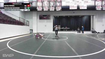 117-126 lbs Consolation - Rayna Peters, Muldrow vs Gracelynn Mounger, Warner