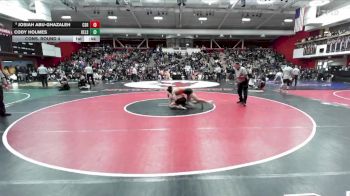 150 lbs Cons. Round 4 - Cody Holmes, Kelseyville vs Josiah Abu-Ghazaleh, California (San Ramon)