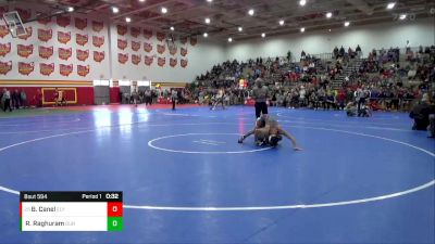 120 lbs Cons. Round 5 - Blake Canel, Elyria vs Rahul Raghuram, Dublin Coffman