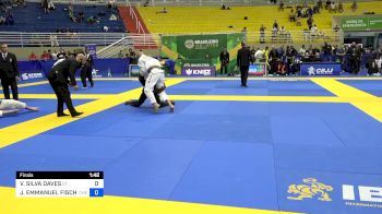 VICTOR SILVA DAVES vs JEREMIE EMMANUEL FISCHER 2024 Brasileiro Jiu-Jitsu IBJJF