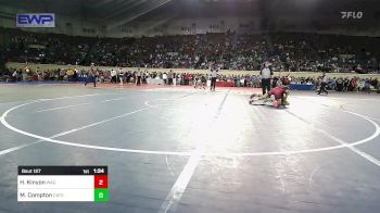 133 lbs Round Of 32 - Hunter Kinyon, Wagoner vs Matthew Compton, Catoosa Wrestling