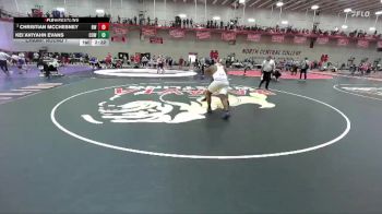 285 lbs Champ. Round 1 - Christian McChesney, Baldwin Wallace vs Kei`Aviyahn Evans, Concordia Wisconsin