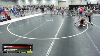 117 lbs Quarterfinal - Maximus Pearch, NWo Wrestling Club vs Sage Steele, Iowa