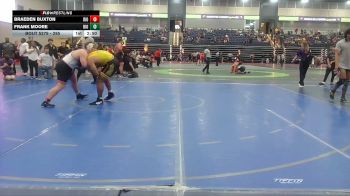 285 lbs Cons. Round 2 - Braeden Buxton, University Of Rio Grande vs Frank Moore, Emmanuel University