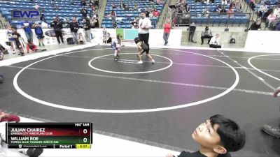 46 lbs Round 1 - Julian Chairez, Garden City Wrestling Club vs William Roe, Topeka Blue Thunder Wrestling