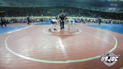 92 lbs Round Of 16 - Benjamin Armstrong, Collinsville Cardinal Youth Wrestling vs Blaine Derryberry, Lions Wrestling Academy