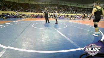 73 lbs Quarterfinal - Hunter Lugo, Liberty Warrior Wrestling Club vs Sammy Cox, Blaine County Grapplers