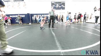 73-76 lbs Rr Rnd 3 - Kyzer Falcon, Division Bell Wrestling vs Everett Jackson, Husky WC