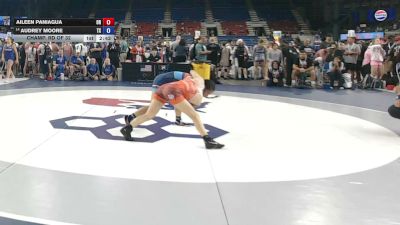 100 lbs Champ. Rd Of 32 - Aileen Paniagua, Oregon vs Audrey Moore, Texas