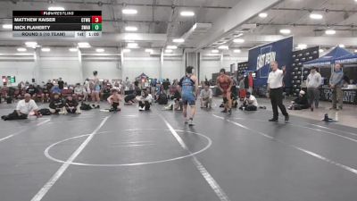 157 lbs Round 5 (10 Team) - Nick Flaherty, Savage WA Black vs Matthew Kaiser, CTWHALE Green