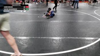 67 lbs Round 2 - Jamie Bigler, Legacy Elite Wrestling vs Hayes Waskiewicz, Longwood Wrestling Club