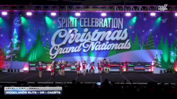 Woodlands Elite - OR - Cadets [2025 L1 Tiny - Small] 2025 Spirit Celebration Christmas Grand Nationals